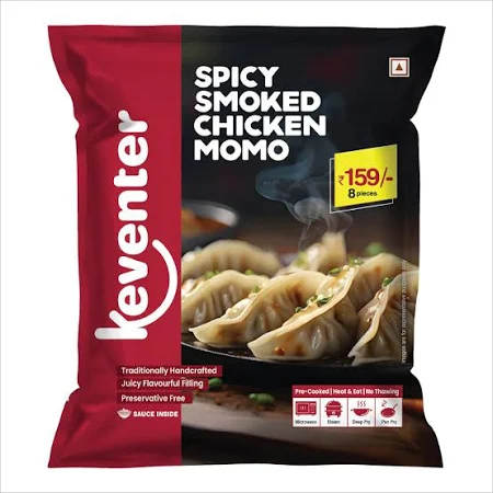 Keventer Spicy Smoked Chicken Momos